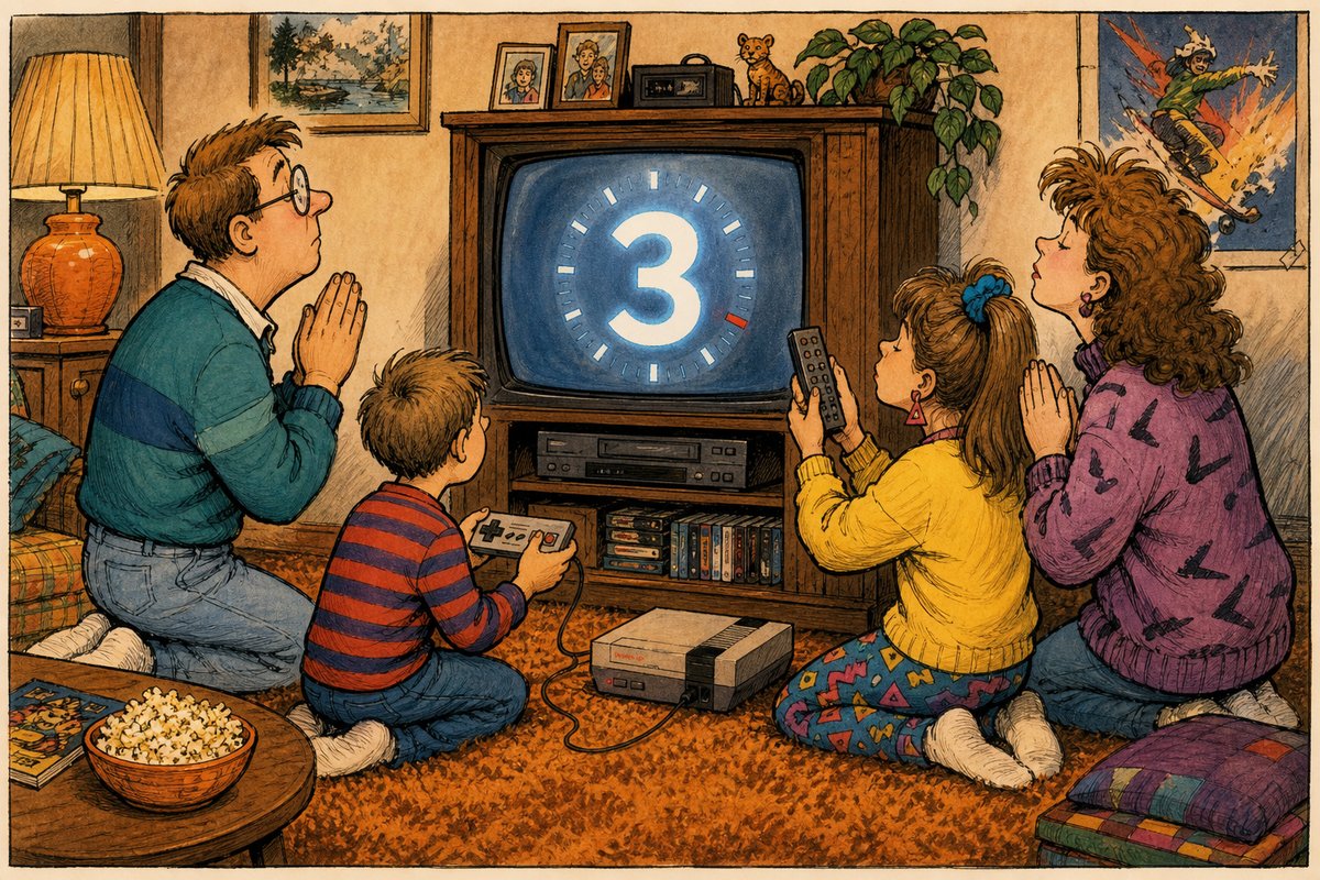 The sacred television setting that made the VCR, game console, and family peace work.